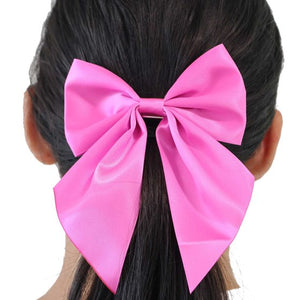 Team Spirit Pink Hair Bow