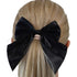 Team Spirit Black Hair Bow