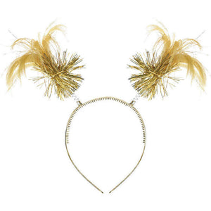 Team Spirit Gold Headbopper Ponytail