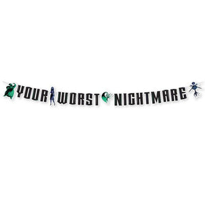 Nightmare Before Christmas Ribbon Garland 2.4m Each