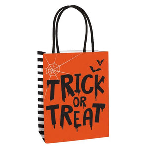 Fright Night Kraft Paper Bags 12cm x 16cm 8pk