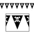 Pirate Jolly Roger Pennant Banner 3.66m x 28cm Each