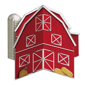 3D Barn Centrepiece 25cm Each