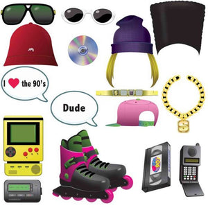 90's Photo Fun Signs 16pk