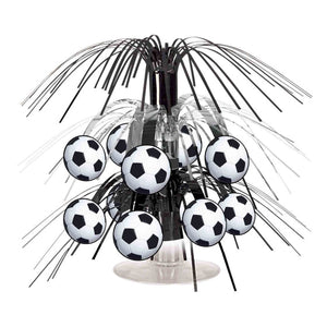 Soccer Ball Mini Cascade Centrepiece 19cm Each