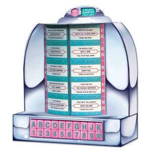50's Tabletop Jukebox 20cm x 34cm Each