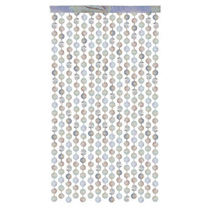 70's Metallic Disco Ball Curtain 100cm x 1.98m Each