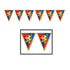 Medieval Bandana Pennant Banner 28cm x 3.65m Each