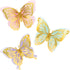 Butterfly Shimmer 3D Wall Décor 3pk