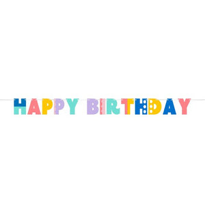 Party Patterns Letter Banner 15cm x 220cm Each