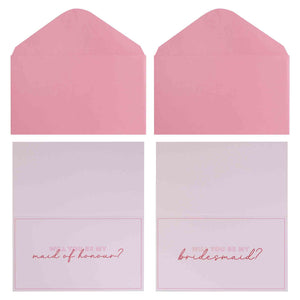 Drunk in Love Bridesmaid Proposal Cards 4pk
