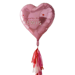 Drunk in Love Balloon with Tail Each