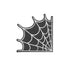 Retro Halloween Cobweb Napkin 32cm x 32cm 16pk