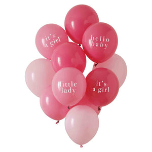 Hey Girl Balloon Bundle 12pk