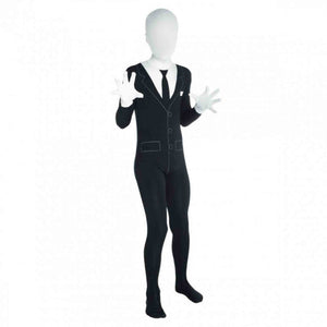 Slenderman Morphsuit Kids Costume
