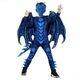 Blue Dragon Jumpsuit Kids Costume