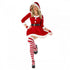 Santa Short Dress Women's Costume