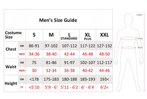 Deluxe Santa Men's Costume
