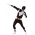 Black Power Rangers Morphsuit Adult Costume