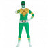 Green Power Rangers Morphsuit Adult Costume