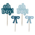 Oh Boy Cupcake Toppers 12pk
