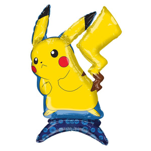 Balloon - Airwalkers & Bouquets Pokemon Pikachu Airloonz 45cm x 61cm Each