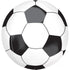 Soccer Ball Orbz Foil Balloons 38cm x 40cm  Each