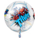 Balloon - Bubble, Orbz & Cubez Spiderman Clear Orbz Balloon 38cm x 40cm Each