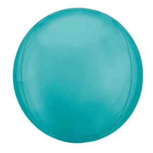 Balloon - Bubble, Orbz & Cubez Vibrant Blue Orbz Balloon 40cm Each