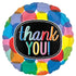 Bubbly Thank You Foil Balloon 45cm Each