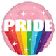 Balloon - Foil Burst of Pride Foil Balloon 45cm Each