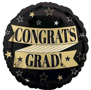 Balloon - Foil Congrats to the Grad Foil Balloon 45cm Each