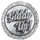 Balloon - Foil Disco Western Foil Balloon 45cm Each