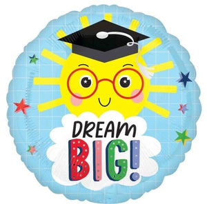 Balloon - Foil Dream Big Grad Foil Balloon 45cm Each