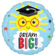 Balloon - Foil Dream Big Grad Foil Balloon 45cm Each