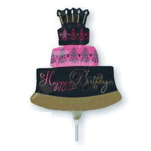 Balloon - Foil Fabulous Celebration Cake Mini Shape Foil Balloon Each