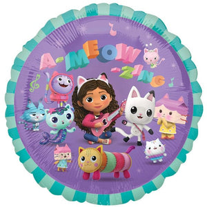 Balloon - Foil Gabby's Doll House Foil Balloon 45cm Each