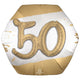 Balloon - Foil Golden Age 50 Multi-Balloon 76cm x 71cm Each