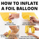 Balloon - Foil Golden Age 50 Multi-Balloon 76cm x 71cm Each