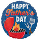 Balloon - Foil Grill-iant Dad Foil Balloon 45cm Each