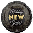 Happy New Year Midnight Glam Foil Balloon 45cm Each