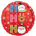 Ho Ho Ho Foil Balloon 45cm Each