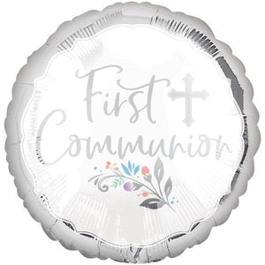 Balloon - Foil Holy Communion Foil Balloon 45cm Each