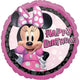 Balloon - Foil Minnie Mouse Forever Happy Birthday Foil Balloon 45cm