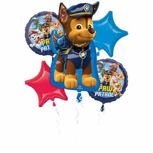 Balloon - Foil Paw Patrol Balloon Bouquet 5pk