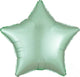 Balloon - Foil Satin Luxe Mint Green Star Foil Balloon 45cm Each
