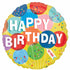 Sunny Balloons Birthday Foil Balloon 45cm Each