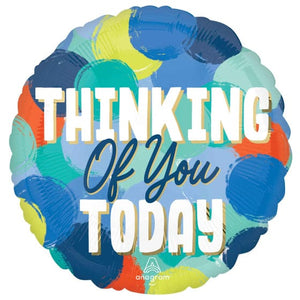 Balloon - Foil Thinking of You Today Foil Balloon 45cm Each