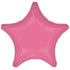 Vibrant Pink Star Foil Balloon 45cm Each