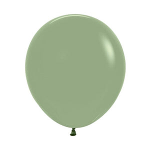 Balloon - Plain Latex Fashion Eucalyptus Latex Balloons 45cm 6pk